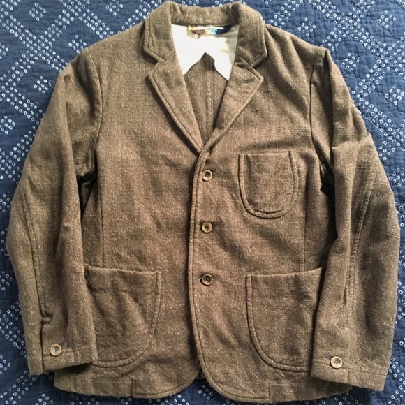 R by 45rpm men’s cotton chore coat/jacket size 3 - Picture 1 of 6